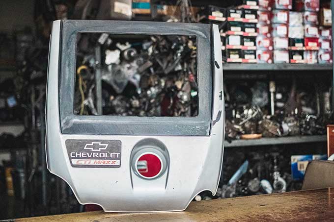 Tapa Embellecedor Motor Chevrolet S10