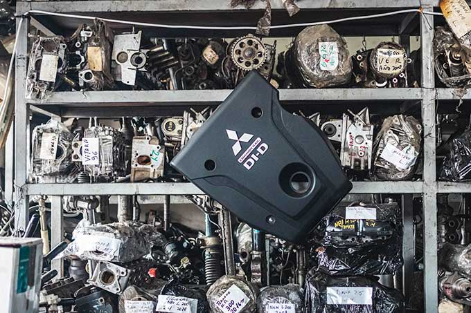 Tapa Embellecedor Motor Mitsubishi New L200